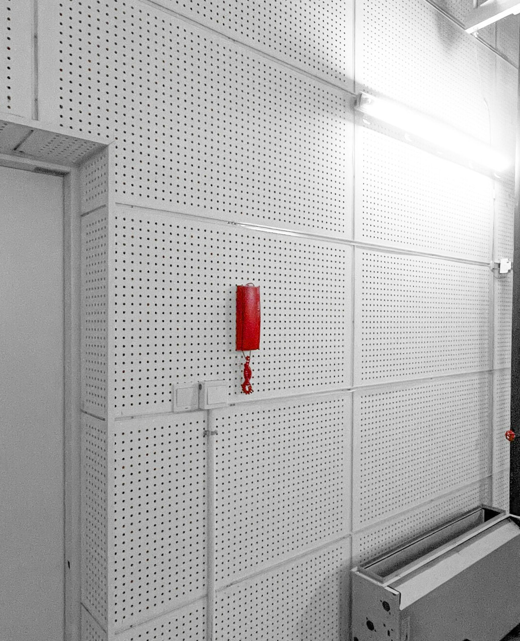 Technical room with servers and encoders